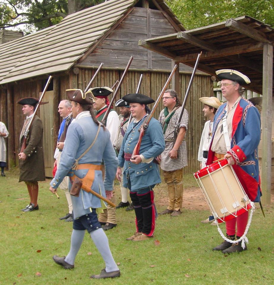 Fort St. Jean Baptiste State Historic Site Civil War reenactment